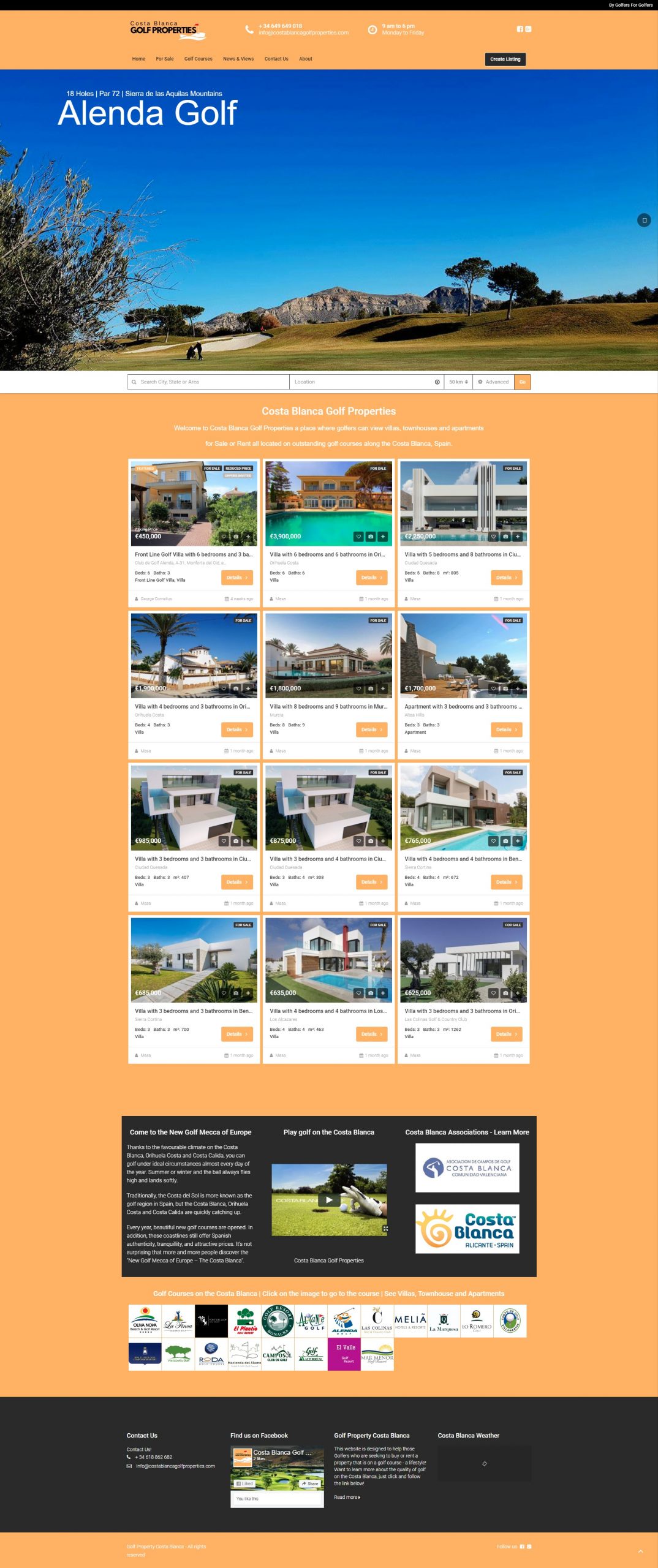 Costa Blanca Web Design Costa Blanca Web Design